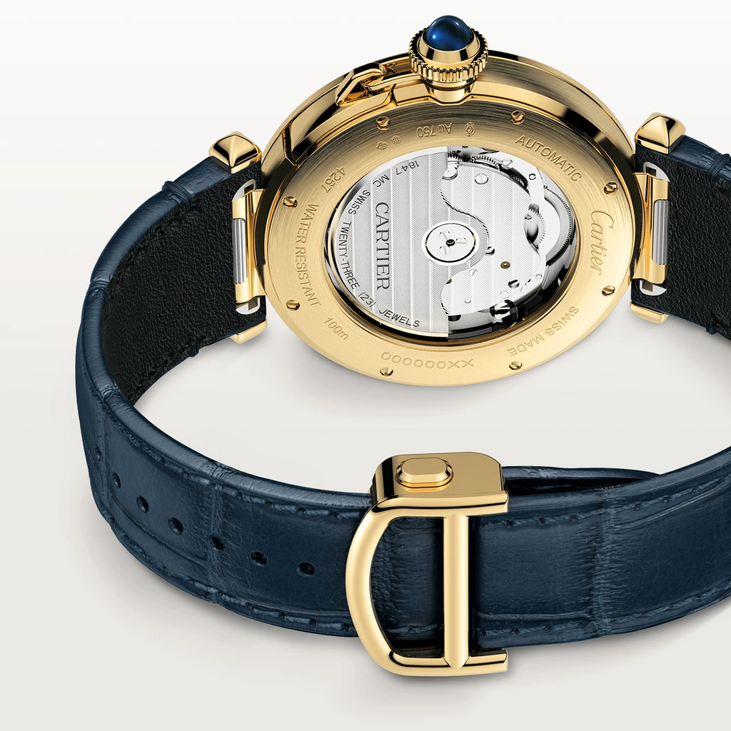 Montre pour homme Cartier Pasha Grille en or | 28 meilleures montres en or pour hommes Cartier pour reprendre le temps que vous avez perdu - GRANDGOLDMAN.COM