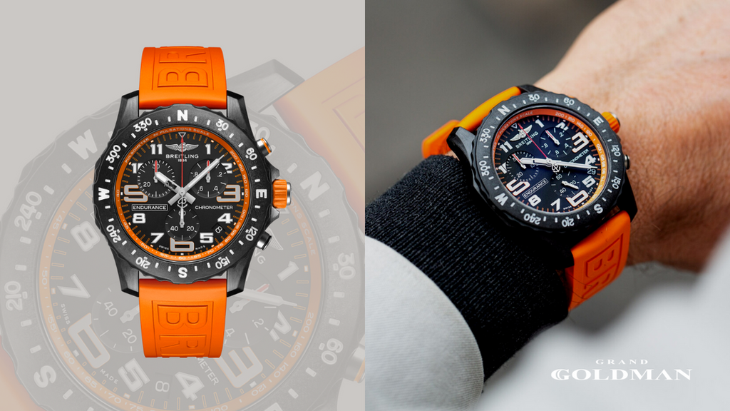 MONTRE Chronographe Breitling Endurance Pro - 25 meilleures montres de luxe à moins de 10 000 USD dans lesquelles investir maintenant - GRANDGOLDMAN.COM
