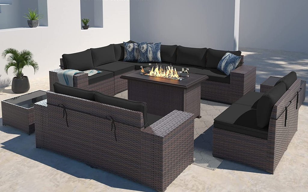 Ensemble de patio Gotland - Les meilleurs modules d'extérieur pour faire de votre patio un salon confortable - TAXHVN.COM
