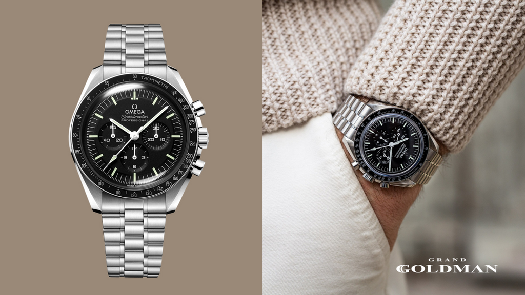 MONTRE Omega Speedmaster Chronograph - 25 meilleures montres de luxe à moins de 10 000 USD dans lesquelles investir maintenant - GRANDGOLDMAN.COM