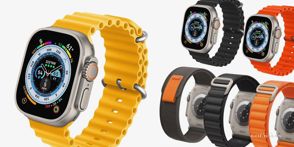 Meilleur bracelet Apple Watch Ultra : Ocean Silicone Toutes séries - 24 meilleurs bracelets de montre : Guide des bracelets abordables (y compris Apple 2023) - GRANDGOLDMAN.COM