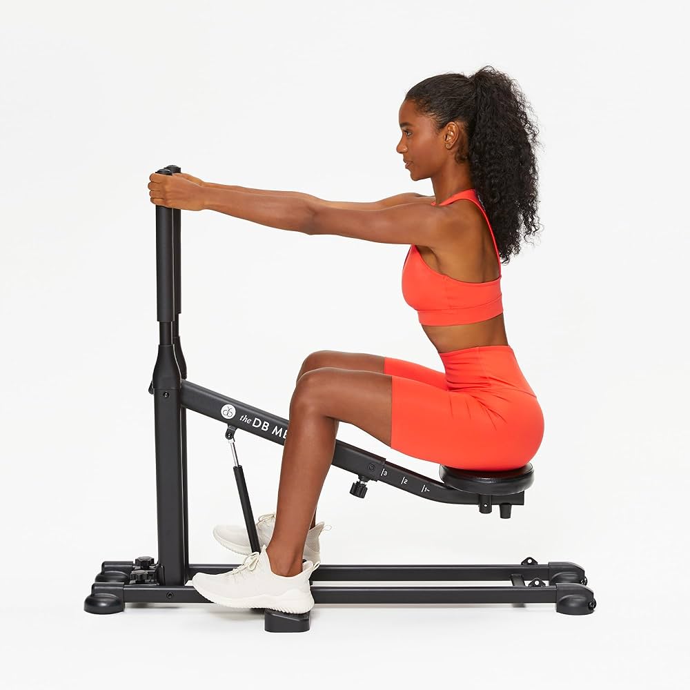 The DB Method Squat Machine, Workout Equipment for Home Gym, Exercise Leg and Glutes, Low Impact Lower Body Fitness Workouts, Training for Total-Body, Easy Setup, Foldable for Storage - Are home gym machines worth it ? Benefits and Drawbacks (Full Guide) - grandgoldman.com