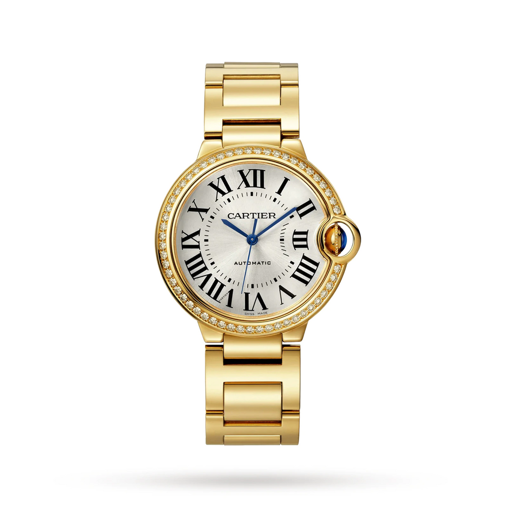 Ballon Bleu De Cartier, montre en or et diamants | 28 meilleures montres en or pour hommes Cartier pour reprendre le temps que vous avez perdu - GRANDGOLDMAN.COM