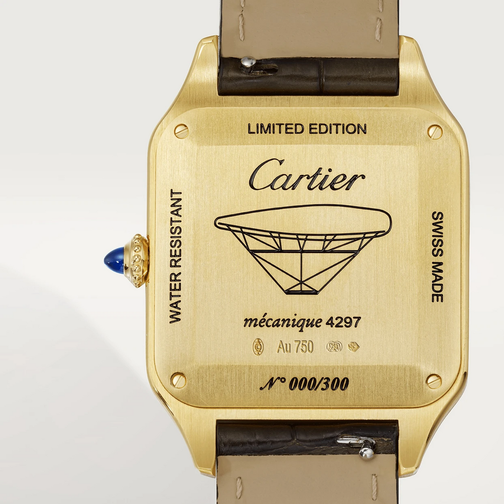 Montre Cartier Santos-Dumont en or | 28 meilleures montres en or pour hommes Cartier pour reprendre le temps que vous avez perdu - GRANDGOLDMAN.COM