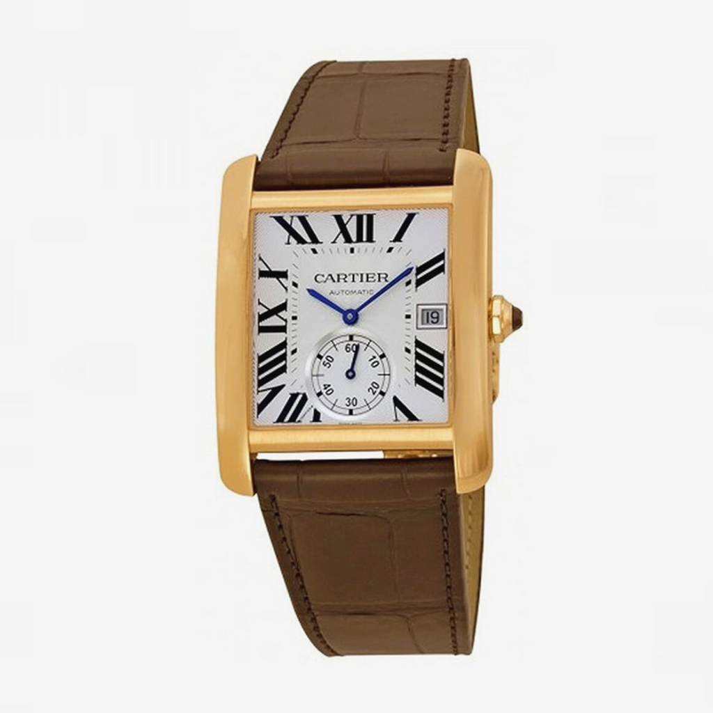 Montre Cartier Tank MC pour homme en or | 28 meilleures montres en or pour hommes Cartier pour reprendre le temps que vous avez perdu - GRANDGOLDMAN.COM