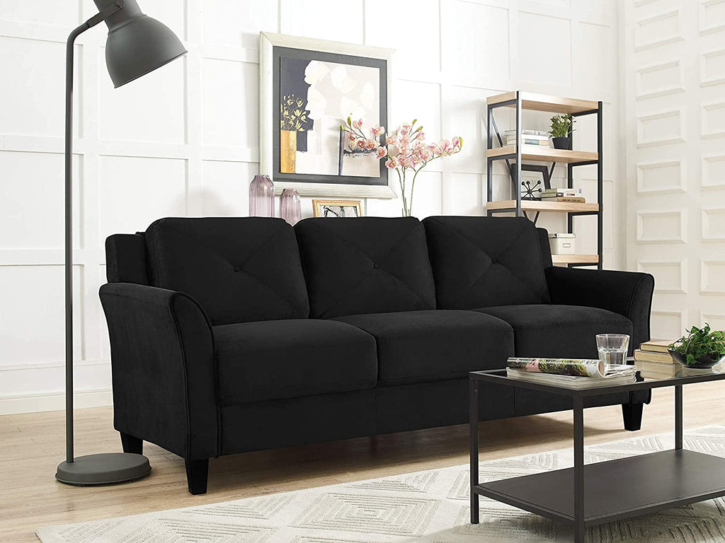 Grayson BLack Sofa - 24 Smart Reversible Couches & The Best Sofa Bed Online - TAX HAVEN - TAXHVN.COM