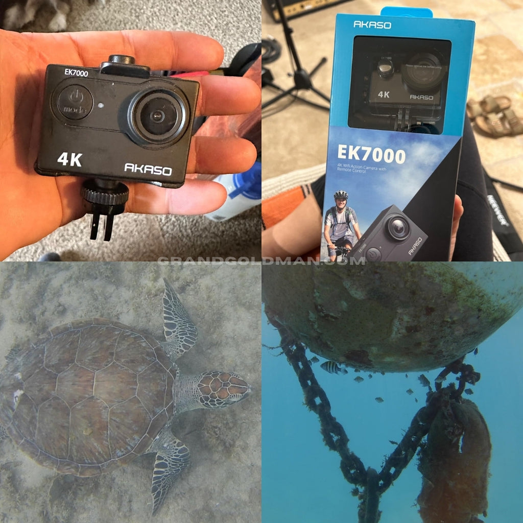 AKASO EK7000 4K30FPS 20MP Action Camera Ultra HD Underwater Camera - Best Underwater Camera for Snorkeling Reviews - GRANDGOLDMAN.COM