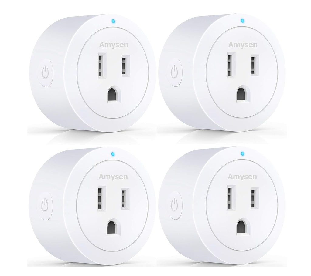 Kasa Outdoor Smart Plug, Smart Home Wi-Fi Outlet Timer, Max Load 15A/1875W, IP64 Weather Resistance, Compatible with Alexa, Google Home & SmartThings, No Hub Required, ETL Certified(KP401) - Smart Plugs and Energy Usage Tracking
