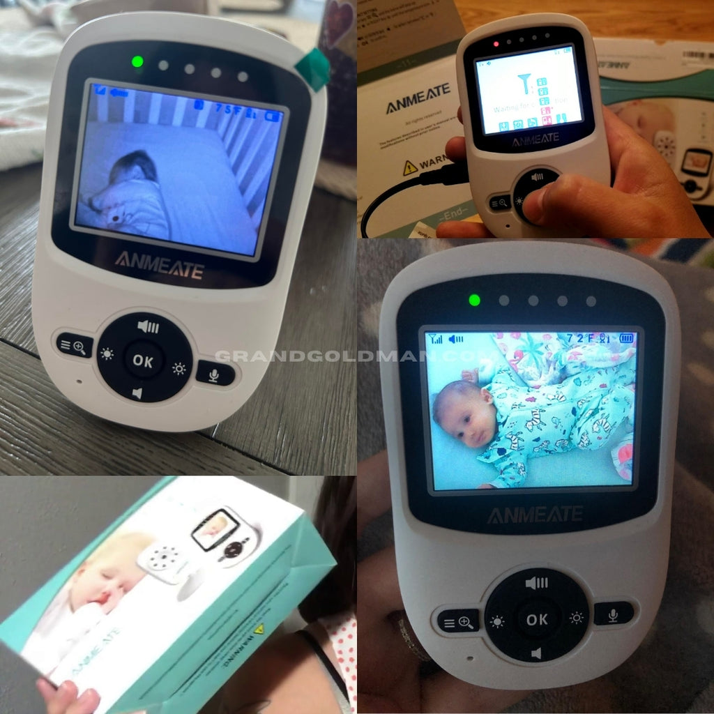 ANMEATE Video Baby Monitor - Best baby monitor without wifi -   GRANDGOLDMAN.COM
