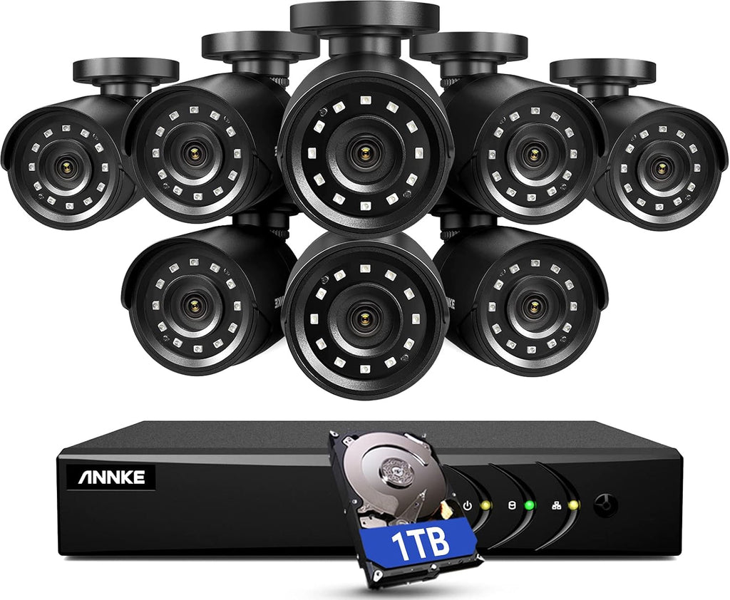 Système de caméra de sécurité ANNKE 3K Lite intérieur/extérieur : meilleur avec la détection humaine/véhicule par IA - Meilleures caméras de sécurité pour les petites entreprises - GRANDGOLDMAN.COM