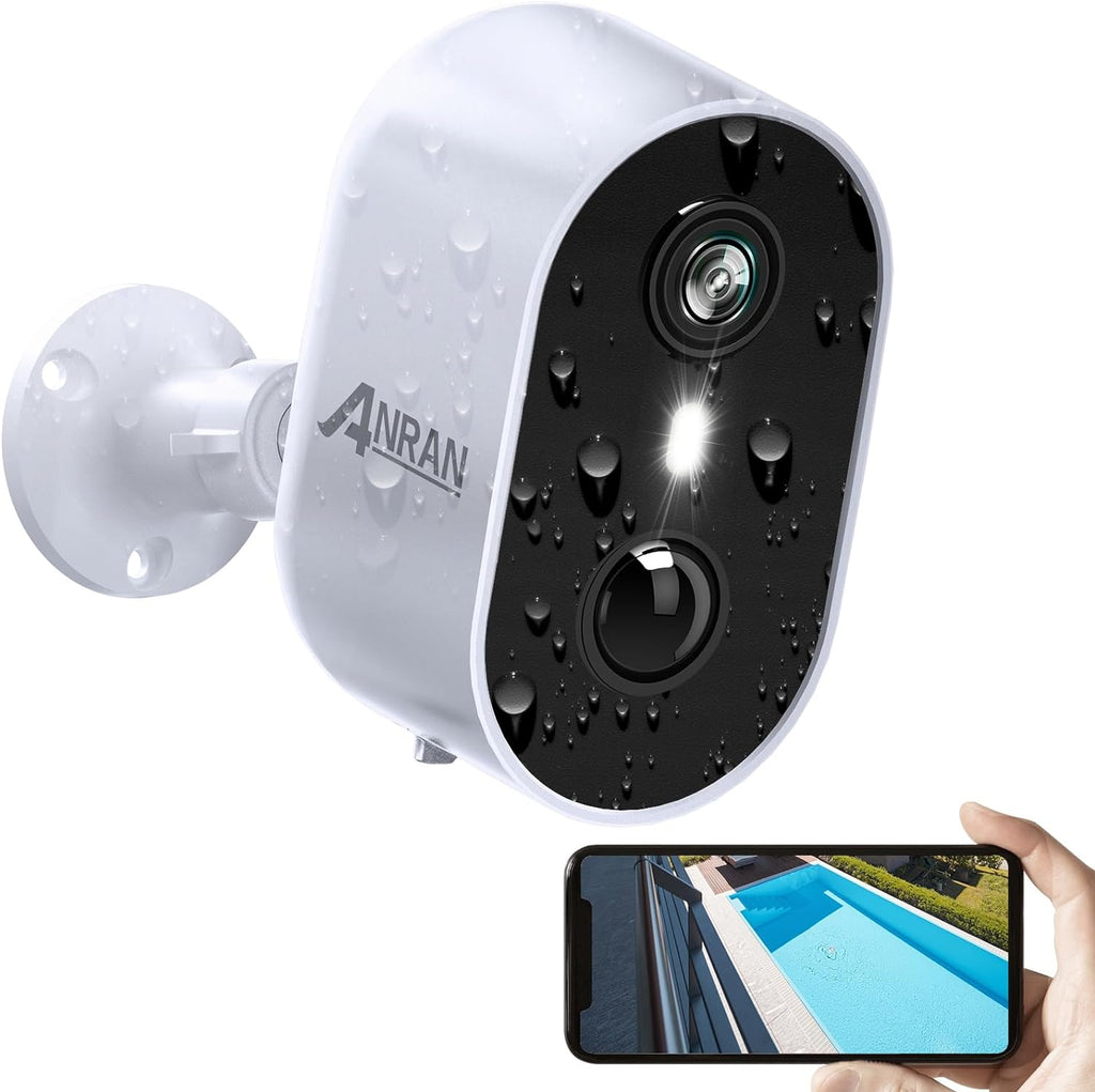 ANRAN 2K : Meilleure caméra de sécurité économique avec détection de mouvement AI - Meilleures caméras de sécurité sans abonnement - GRANDGOLDMAN.COM