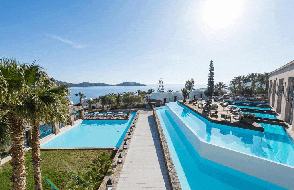 AQUILA Elounda Village Resort Suites & Spa, Crète Grèce - Meilleurs complexes hôteliers tout compris en Europe (adultes uniquement)
