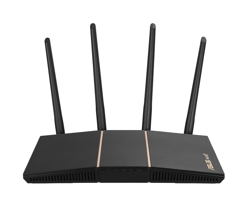 ASUS WiFi 6 Router (RT-AX57) - Dual Band AX3000 WiFi Router, Gaming & Streaming, AiMesh Compatible, Included Lifetime Internet Security, Parental Control, MU-MIMO, OFDMA - Best smart wifi router - best wifi routers - grandgoldman.com