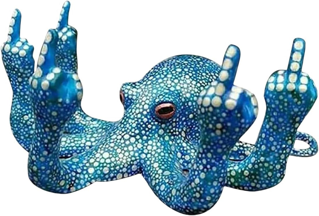 Middle Finger Octopus - Accddio - best weird gift ideas and stuff for friends - GRANDGOLDMAN.COM