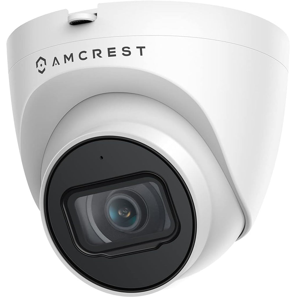 11. Amcrest 5MP Turret POE Camera UltraHD - Best poe security camera system - GRANDGOLDMAN.COM
