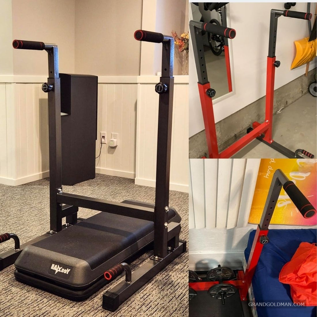BALANCEFROM Multifunctional Dip Stand - Best Dip Bars & Pull-Up Stations for Home Gym (Reviews) - GRANDGOLDMAN.COM