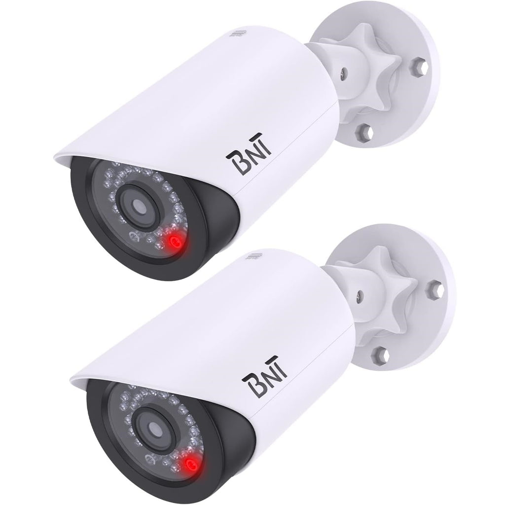 Meilleure fausse caméra de sécurité factice avec une lumière LED rouge la nuit - Meilleures caméras de sécurité pour les petites entreprises - GRANDGOLDMAN.COM