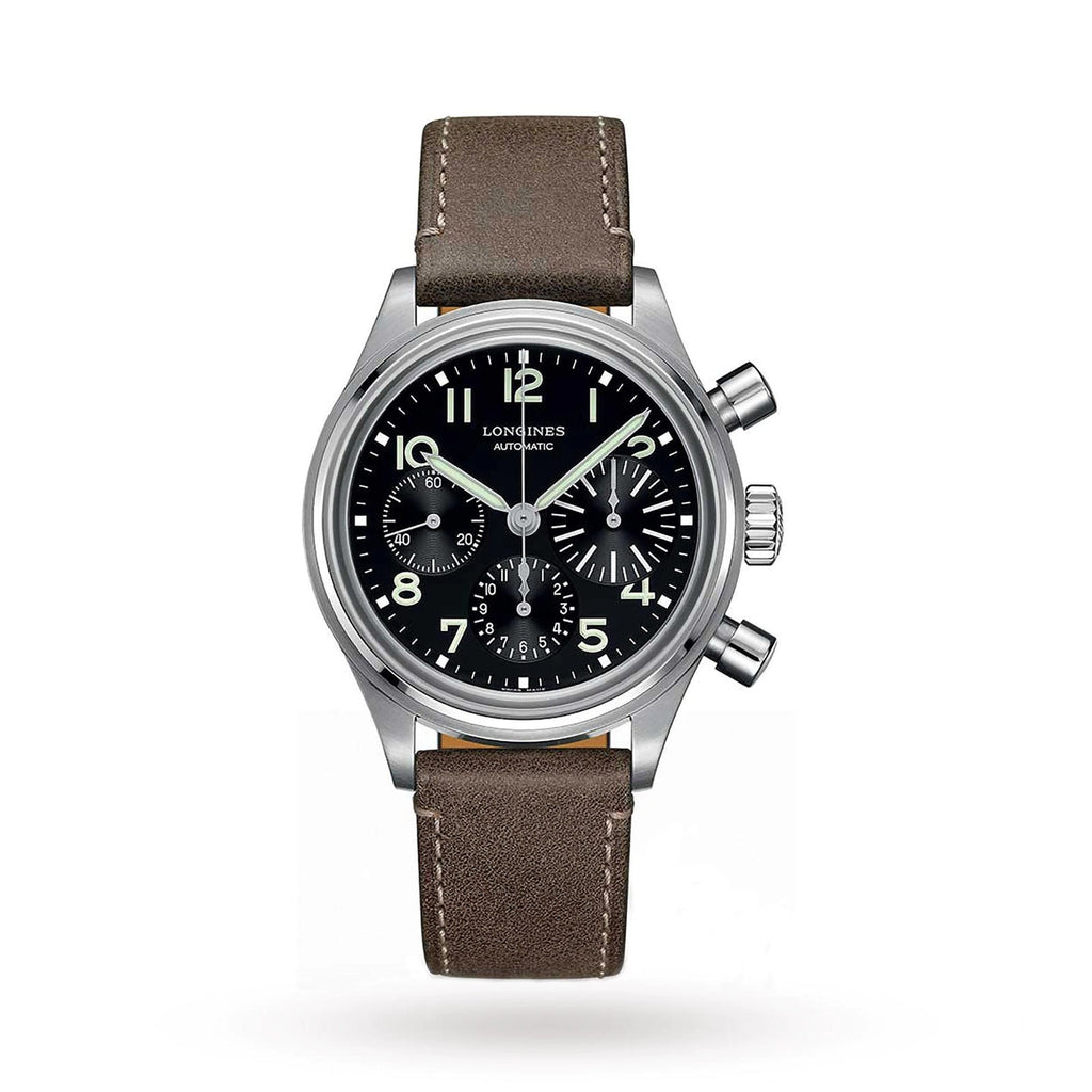LONGINES Heritage Avigation Bigeye Automatic Mens Watch Meilleures montres de luxe à moins de 10 000 $ pour ramener la classe (hommes et femmes) | GRANDGOLDMAN.COM