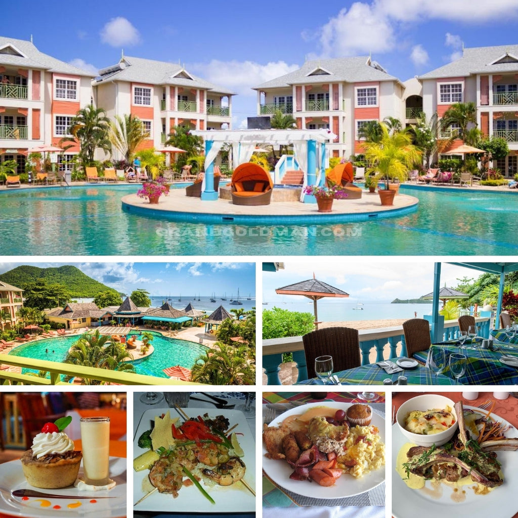 Bay Gardens Beach Resort & Spa - CARAÏBES : Complexes hôteliers tout compris avec la MEILLEURE NOURRITURE - GRANDGOLDMAN.COM