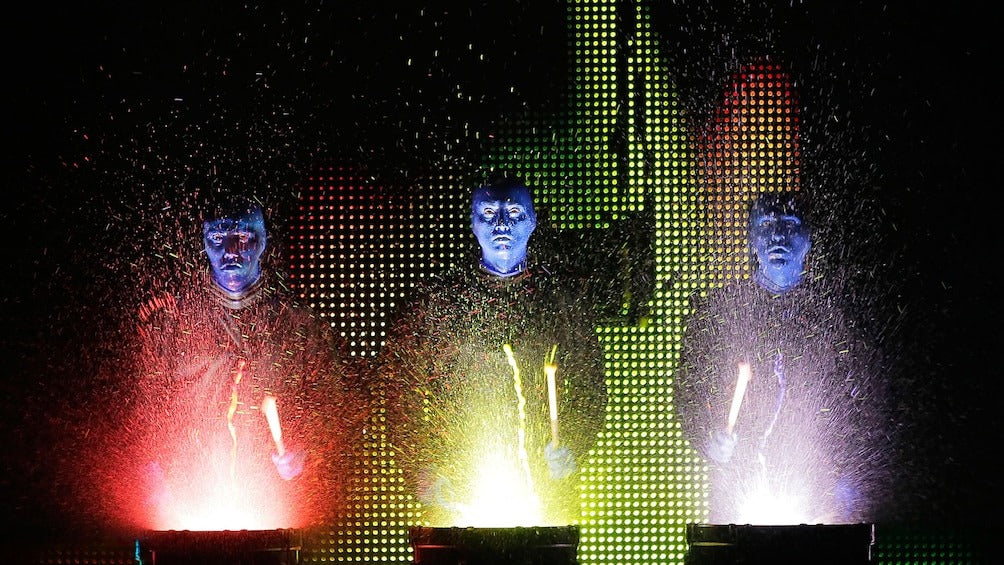 Blue Man Group Chicago - Best indoor things to do chicago - GRANDGOLDMAN.COM