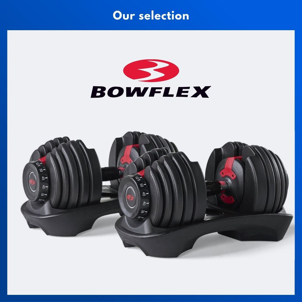 Haltères réglables Bowflex SelectTech 552 3 – Meilleurs haltères réglables pour la salle de gym à domicile