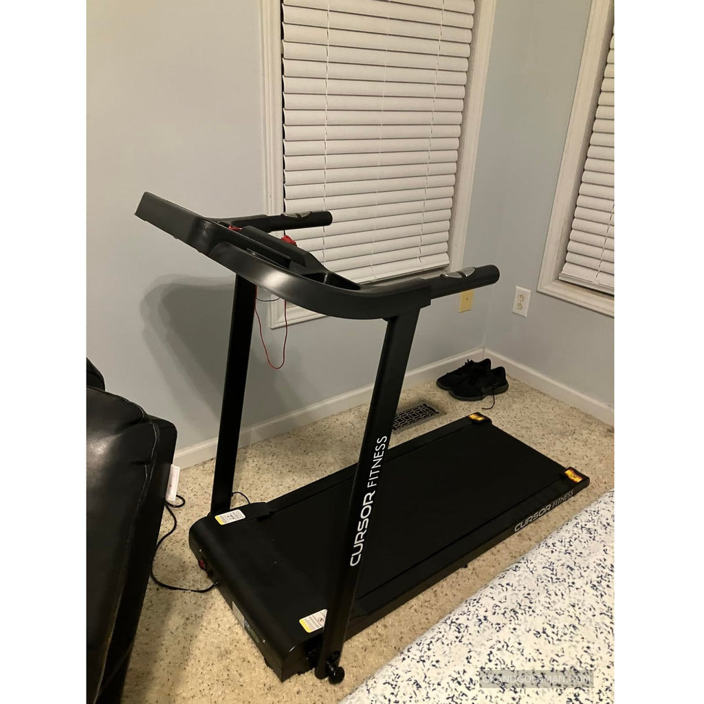 CURSOR FITNESS Home Folding Treadmill with Pulse Sensor - Best Treadmills for Home Gym Reviews - grandgoldman.com