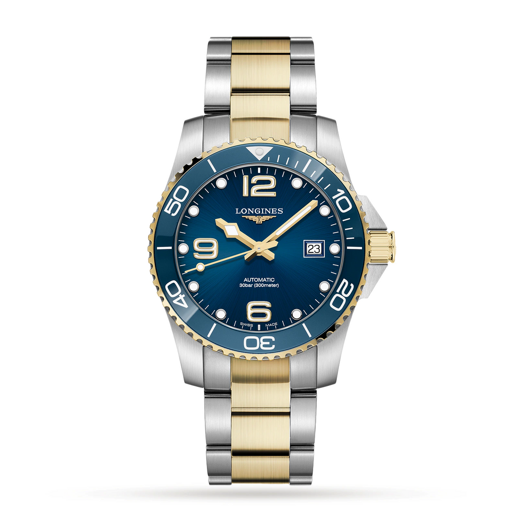 Montre pour homme LONGINES Hydro Conquest 41 mm - Meilleures montres de plongée de luxe pour hommes des profondeurs - GRANDGOLDMAN.COM