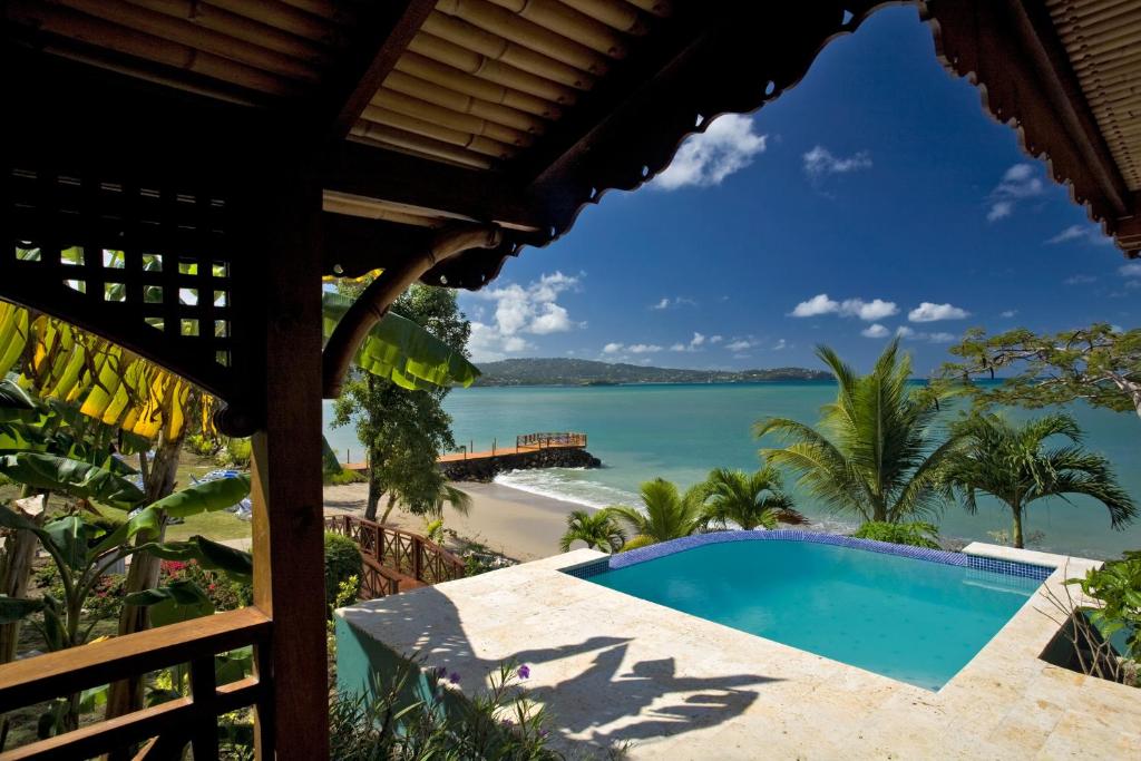 Calabash Cove Resort - Les meilleurs complexes hôteliers de Sainte-Lucie avec PISCINE PRIVÉE - grandgoldman.com