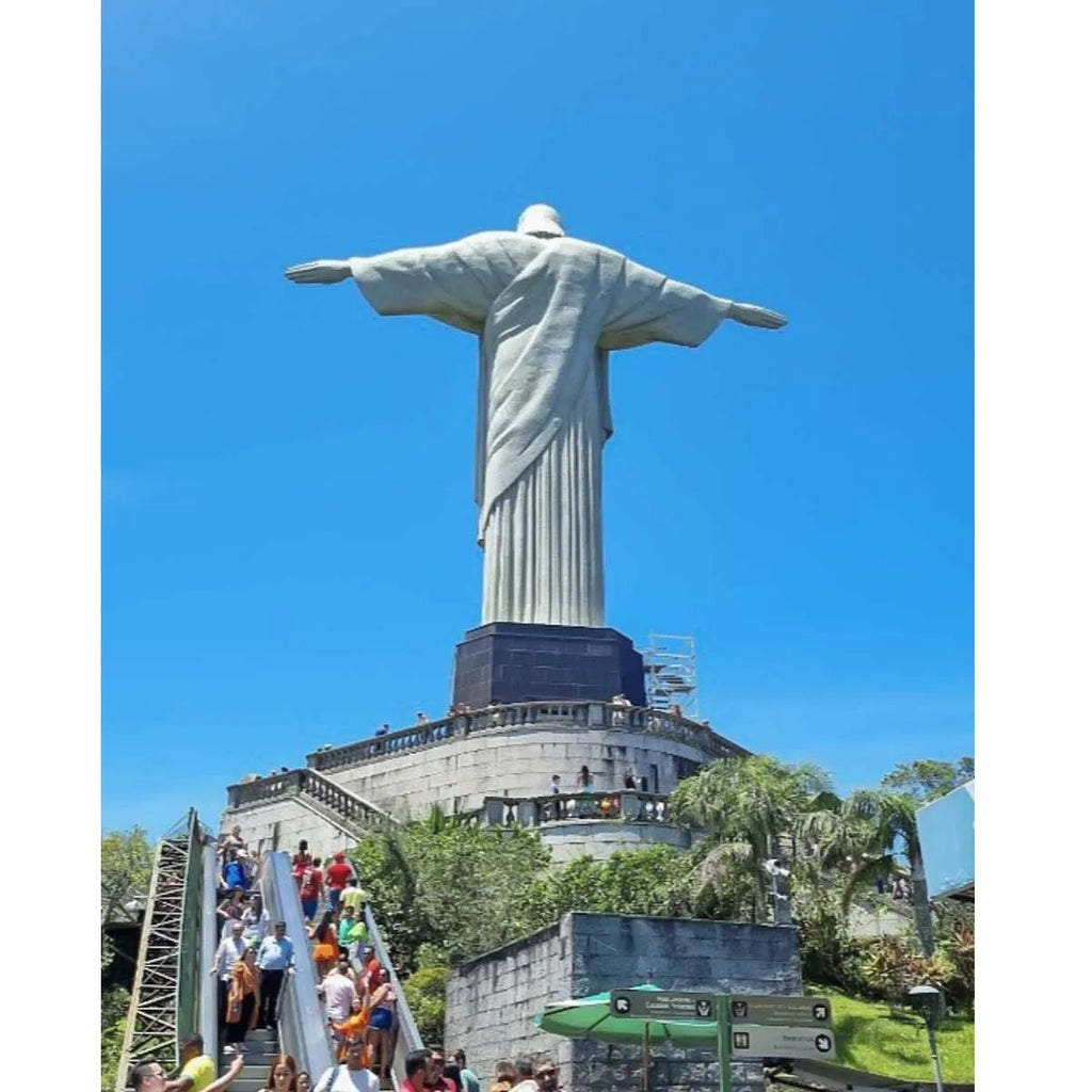 Christ the Redeemer crowd  - Best All Inclusive Resorts in BRAZIL - Full Travel Guide