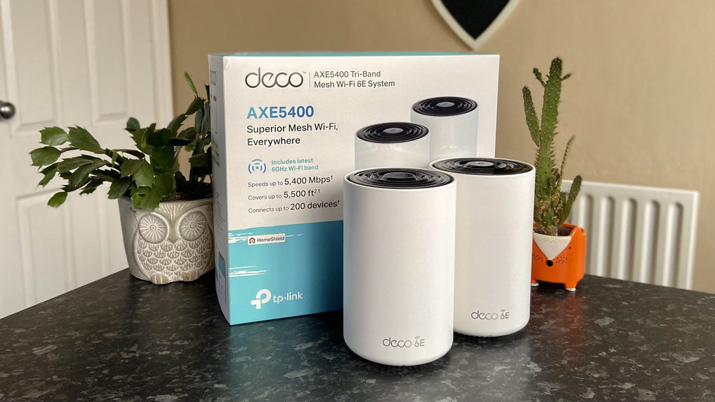 Deco AXE5400 smart mesh wifi system full kit - Best Smart Mesh Wi-Fi Systems for Gaming, Expert Tests - GRANDGOLDMAN.COM