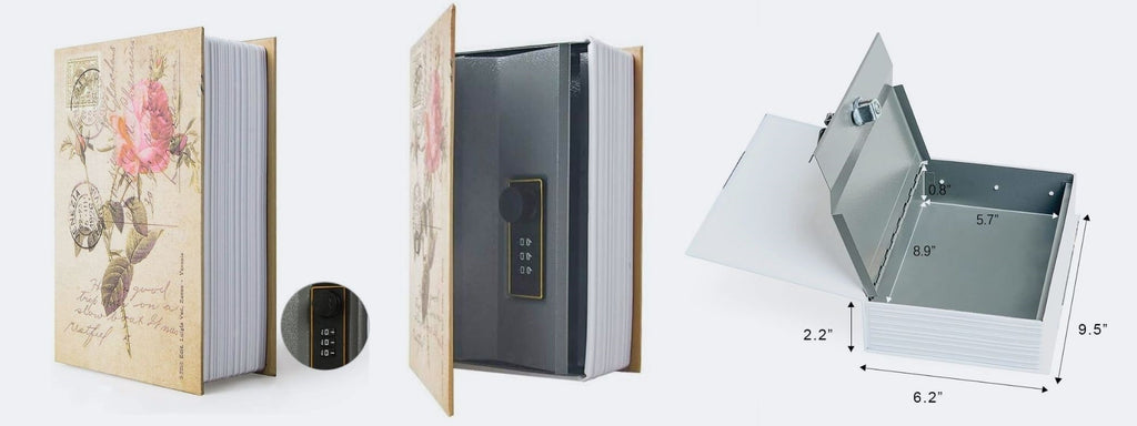 Diversion Book Safe Storage Box  - Best Safes for Home Honest Reviews - GRANDGOLDMAN.COM