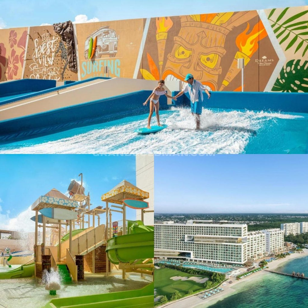Dream Vista Cancun Golf & Spa Resort - Meilleurs complexes familiaux tout compris à CANCUN avec parc aquatique - GRANDGOLDMAN.COM