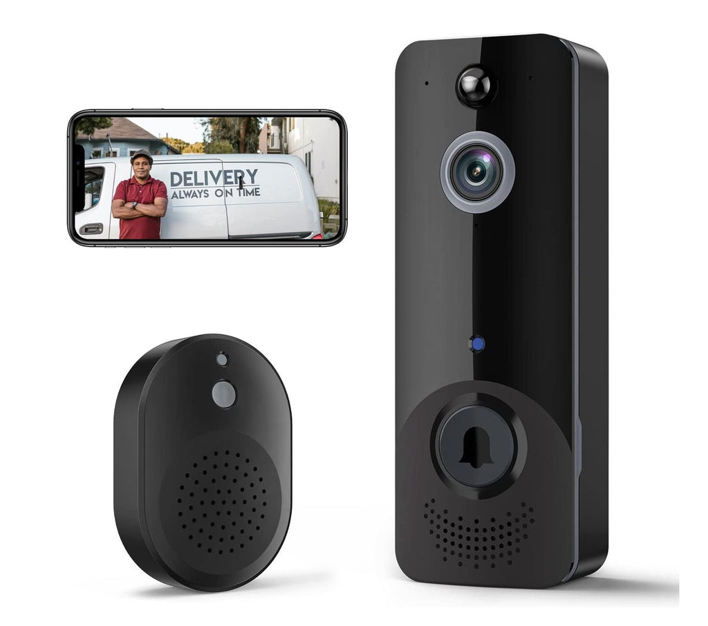 EKEN Doorbell Camera Wireless with AI Smart Human Detection, Cloud Storage, HD Live Image, 2-Way Audio, Night Vision, Included Ring Chime, IP65 Water - Best Doorbell Camera for Apartments Amazon (Renters Reviews) / BEST VIDEO DOORBELS / grandgoldman.com