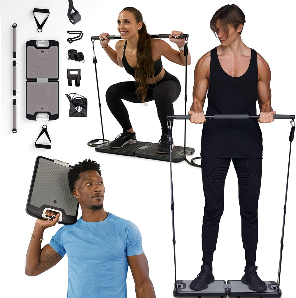 Nomadix EVO Gym - Entraînement de musculation portable à domicile - Meilleur équipement de gym à domicile pour un espace limité Avis - grandgoldman.com