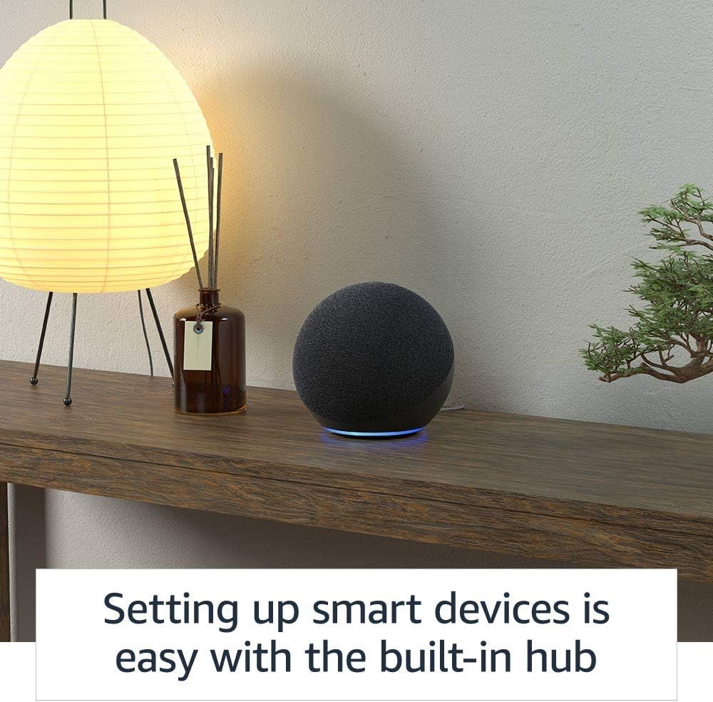 Echo (4. generation) | Med førsteklasses lyd, smart home hub og Alexa | Charcoal - Sådan forbedres stemmegenkendelsesnøjagtigheden