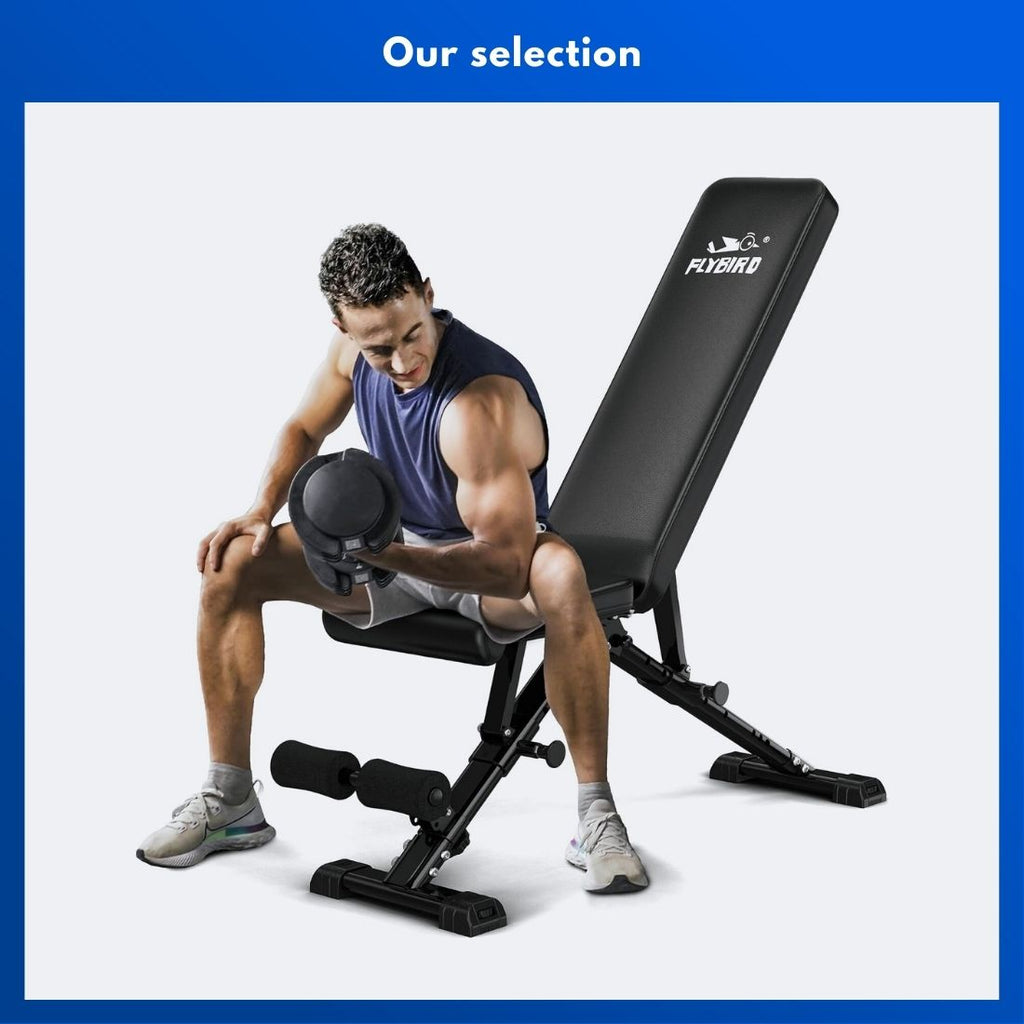 Banc de musculation FLYBIRD, banc de musculation réglable pour un entraînement complet du corps (2) - Meilleur banc de musculation pour salle de sport à domicile - grandgoldman.com