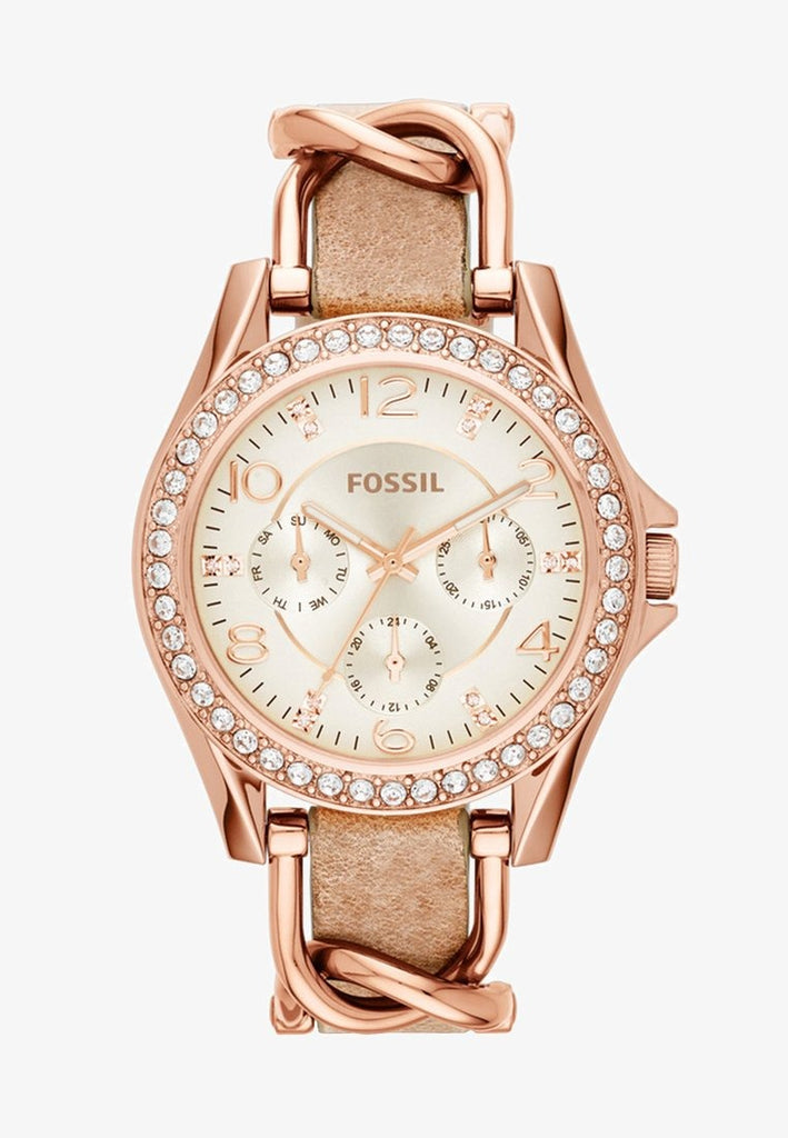Fossil Riley Women's Watch - best luxury watches for women - grandgoldman.com