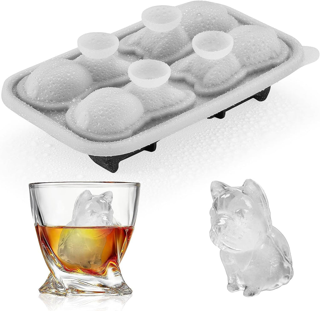 French Bulldog Ice Cube Mold - best weird gift ideas and stuff for friends - GRANDGOLDMAN.COM