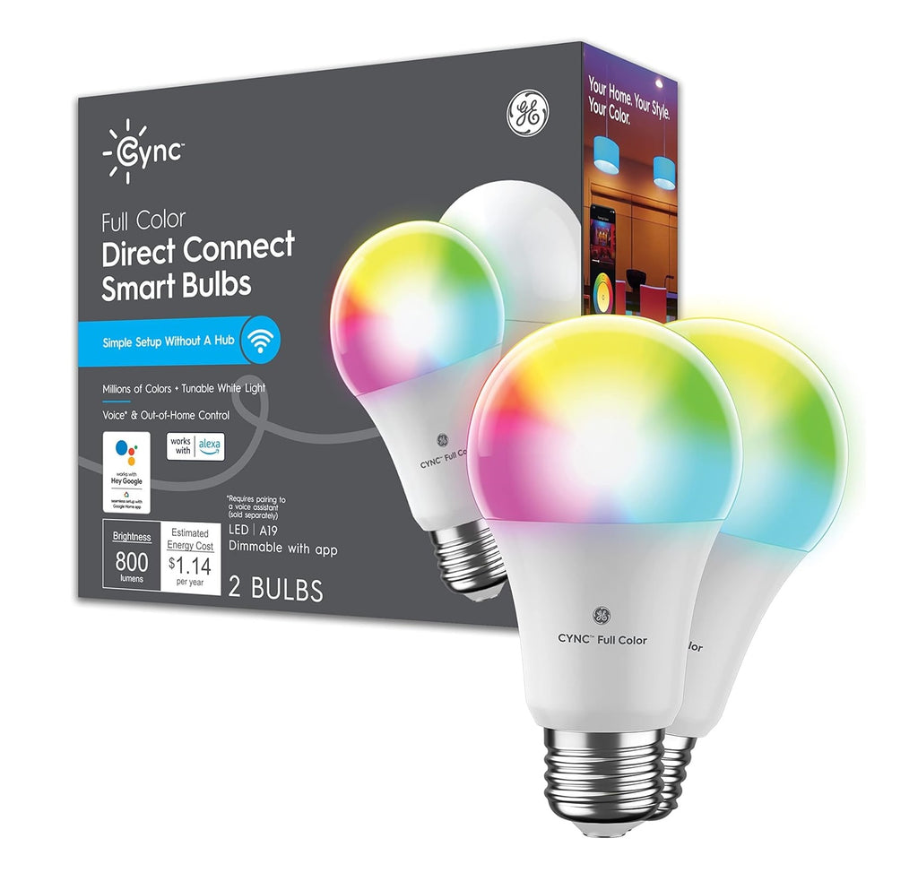 GE CYNC : Meilleur avec un programme quotidien - Meilleures ampoules intelligentes pour Alexa sur Amazon - grandgoldman.com