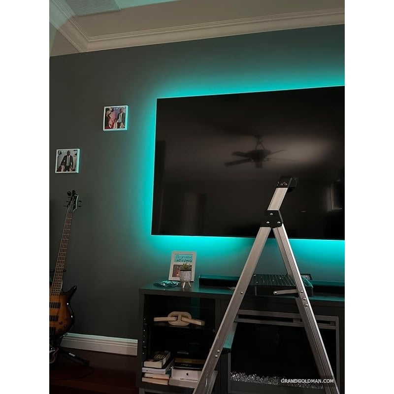 GHome Smart SL1 TV LED Backlight, Smart WiFi Strip Light Compatible with Alexa and Google Home - Best LED Strip Lights on Amazon (Reviews) - grandgoldman.com