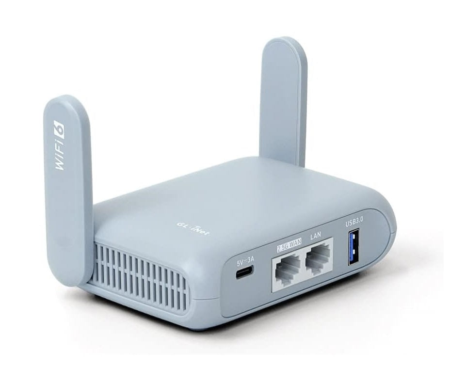 GL.iNet GL-MT3000 (Beryl AX) Pocket-Sized Wi-Fi 6 Wireless Travel Gigabit Router – OpenVPN, Wireguard, Connect to Public & Hotel Wi-Fi login Page (Captive Network), Repeater, Extender, Tethering, RV - Best smart wifi router - best wifi routers - grandgoldman.com