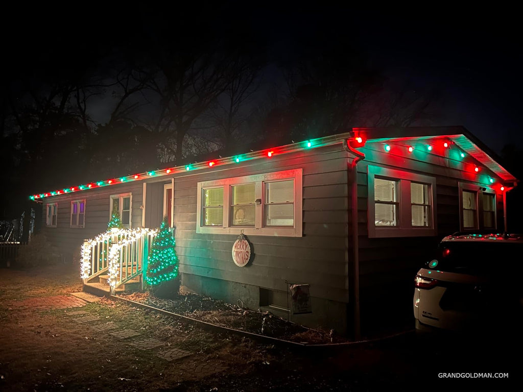Govee Smart Outdoor String Lights, RGBIC Warm White 96ft (2 Ropes of 48ft) LED Bulbs - Best Outdoor Smart Light Bulbs (Reviews) - grandgoldman.com