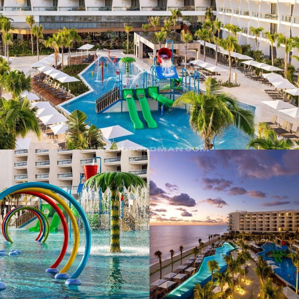 Hilton Cancun - Les meilleurs complexes familiaux tout compris à CANCUN avec parc aquatique - GRANDGOLDMAN.COM