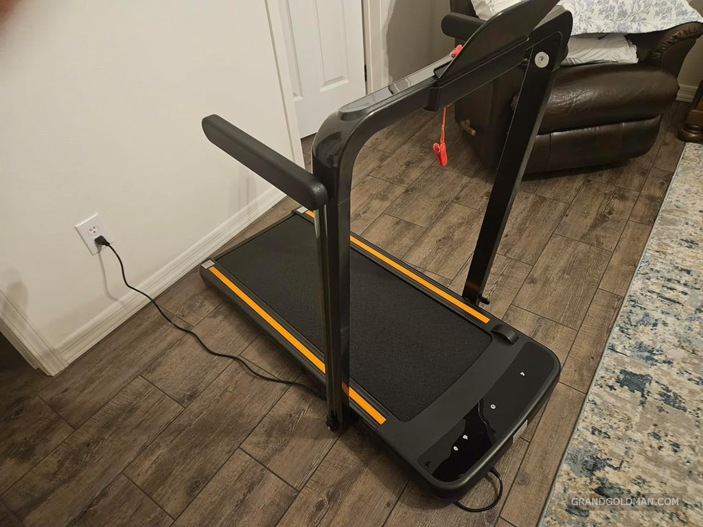 HomeTro 3.0HP Foldable Compact Treadmill,2 in 1 Walking Pad & Jogging Machine for HomeOffice - Best Treadmills for Home Gym Reviews - grandgoldman.com