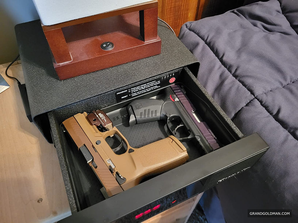 Hornady RAPiD Gun Safes with Instant RFiD Access to Guns and Valuables - Includes Rapid Safe for Firearms - Best Home Centric Smart Safes -grandgoldman.com