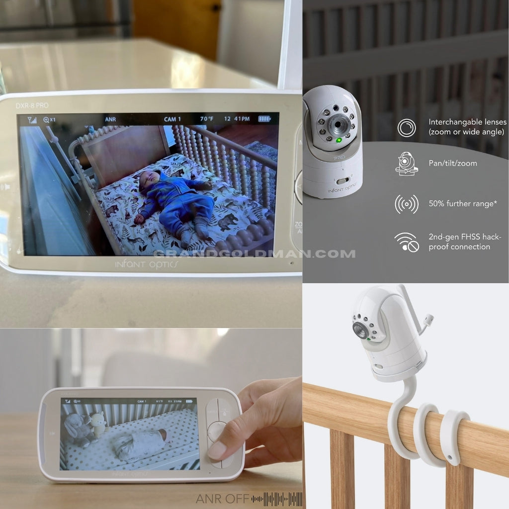 INFANT OPTICS DXR-8 Pro Baby Monitor - Best baby monitor without wifi -   GRANDGOLDMAN.COM