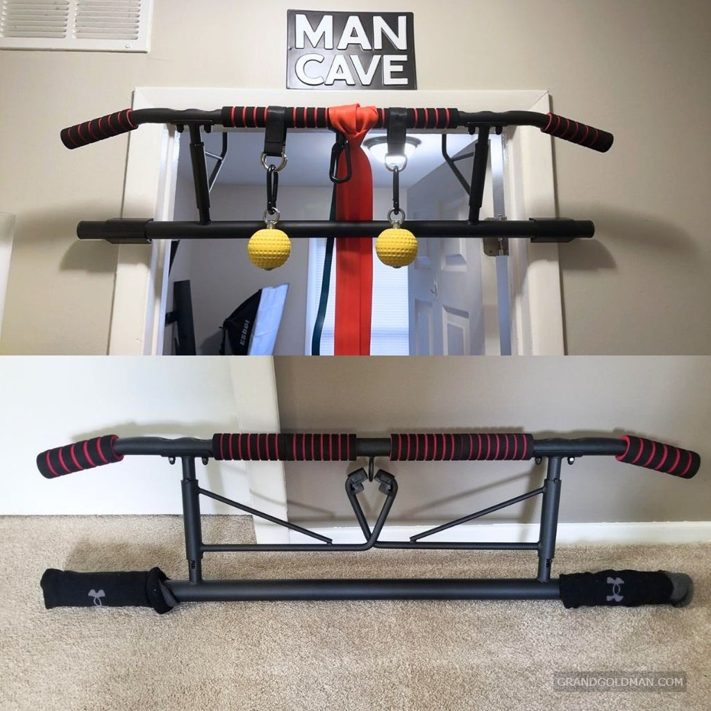 IRON AGE Pull Up Bar For Doorway Pullupbar - Best Pull Up Bars for Home Gym (Honest Reviews) - Best chin up bars grandgoldman.com