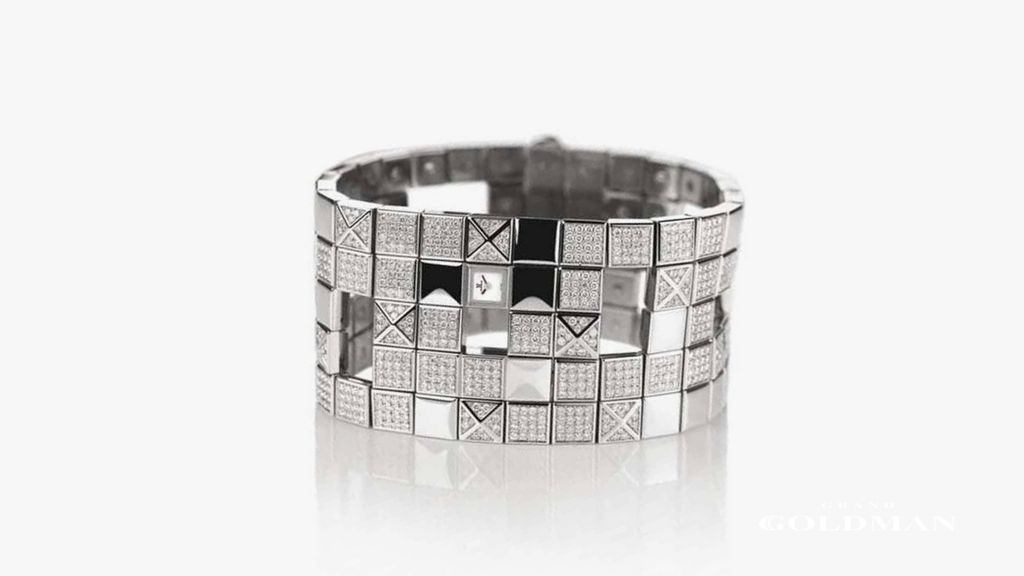 Jaeger-LeCoultre Joaillerie 101 Manchette 26 millions de dollars - Les 15 montres en diamant les plus chères au monde - GRANDGOLDMAN.COM