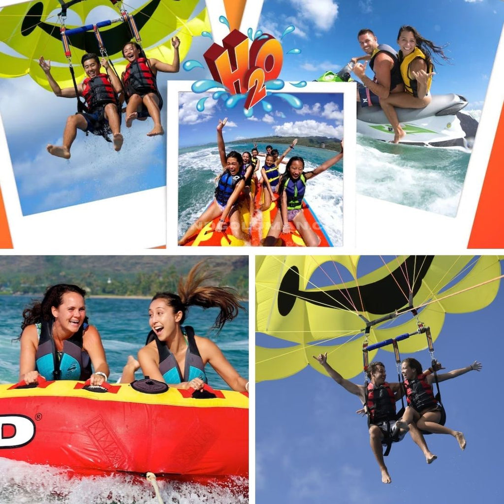 Jet Ski, Parasailing, Banana Boat, & Bumper Tube Adventures - Best Things to Do in Oahu for Couples