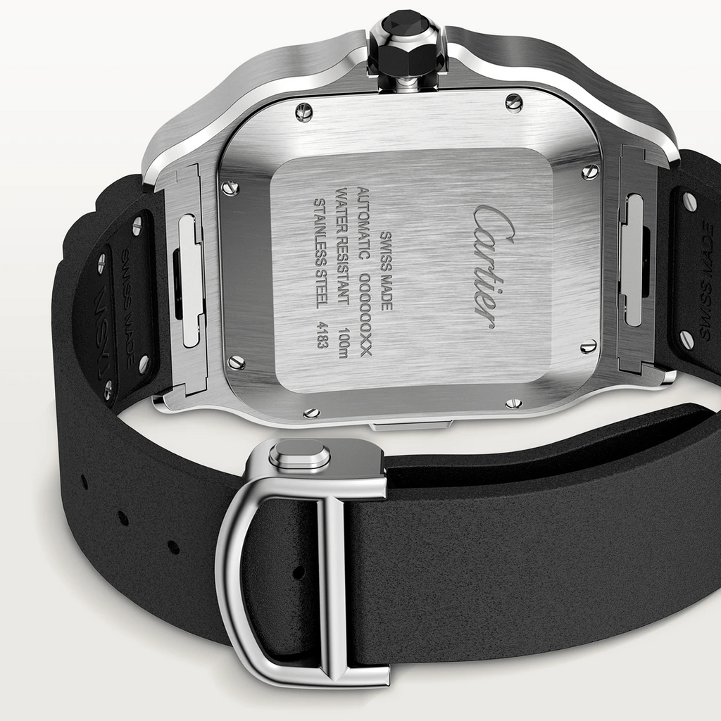CARTIER Santos De Cartier Diver Black Chronograph Automatic - Meilleures montres de plongée de luxe pour hommes des profondeurs (tous budgets) | GRANDGOLDMAN.COM